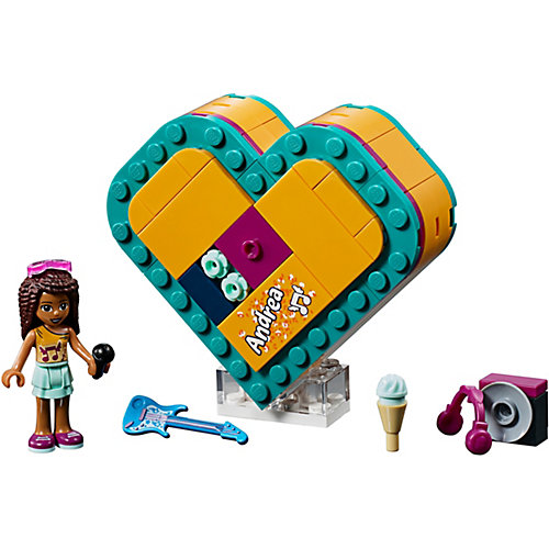 Конструктор LEGO Friends 41354: Шкатулка-сердечко Андреа от LEGO