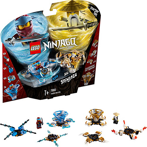 Конструктор LEGO Ninjago 70663: Ния и Ву: мастера Кружитцу от LEGO