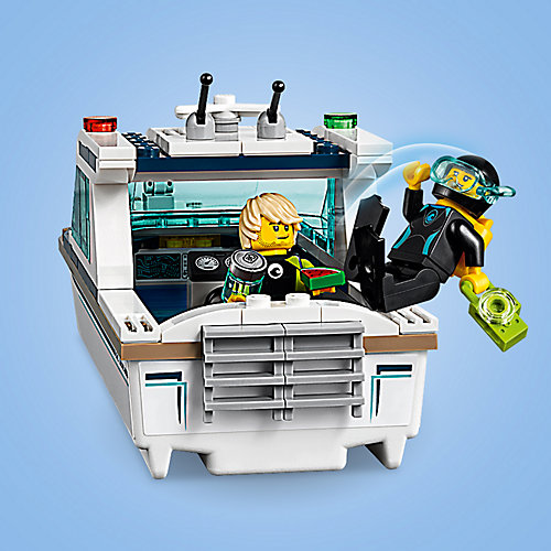 Конструктор LEGO City "Яхта для дайвинга", арт 60221 от LEGO