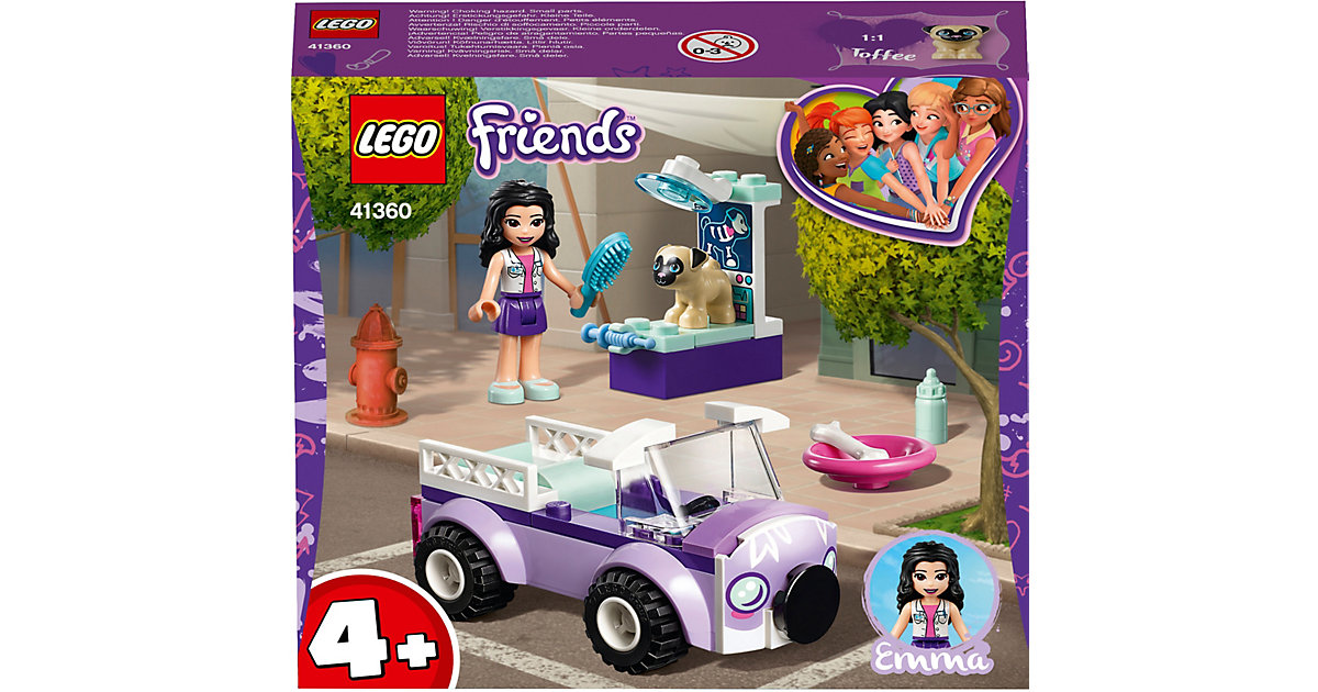 LEGO 41360 Friends: Emmas mobile Tierarztpraxis
