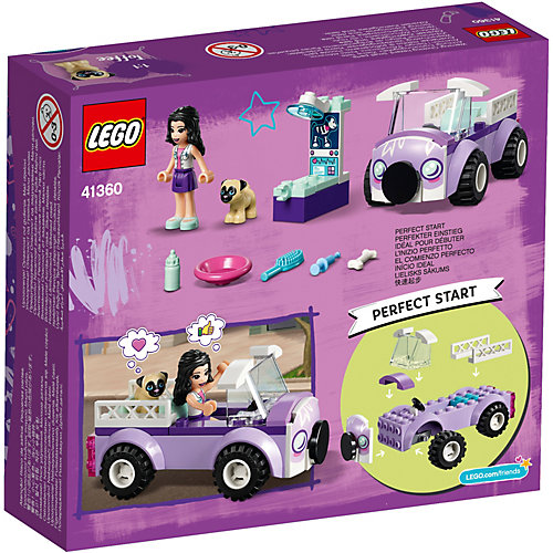 Конструктор LEGO Friends 41360: Передвижная ветклиника Эммы от LEGO