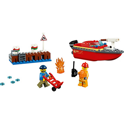Конструктор LEGO City Fire 60213: Пожар в порту от LEGO