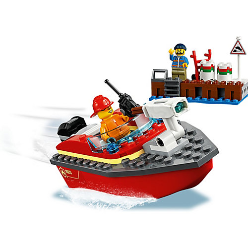 Конструктор LEGO City Fire 60213: Пожар в порту от LEGO