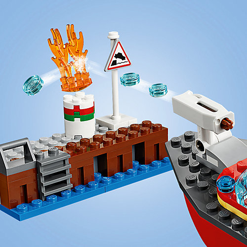 Конструктор LEGO City Fire 60213: Пожар в порту от LEGO