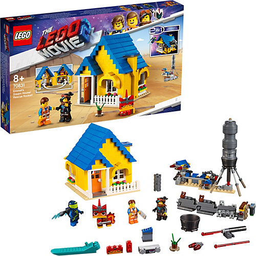 LEGO Movie Дом мечты / Спасательная ракета Эммета! 70831 от LEGO