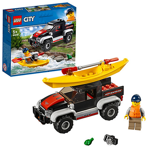 Конструктор LEGO City Great Vehicles 60240: Сплав на байдарке от LEGO