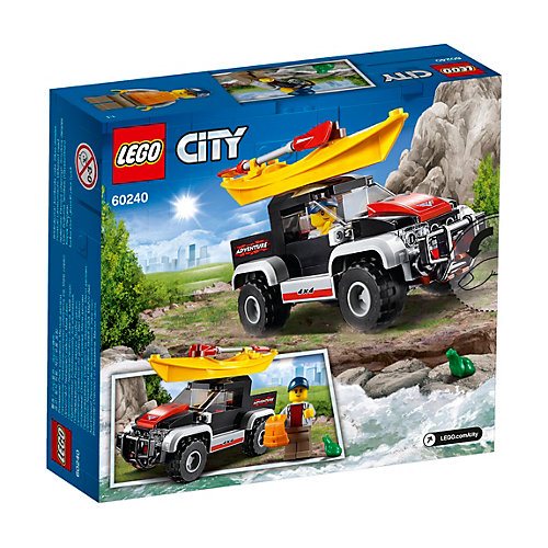 Конструктор LEGO City Great Vehicles 60240: Сплав на байдарке от LEGO