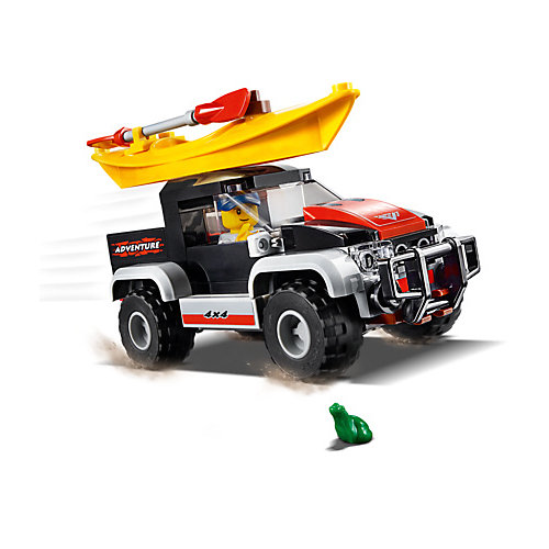 Конструктор LEGO City Great Vehicles 60240: Сплав на байдарке от LEGO