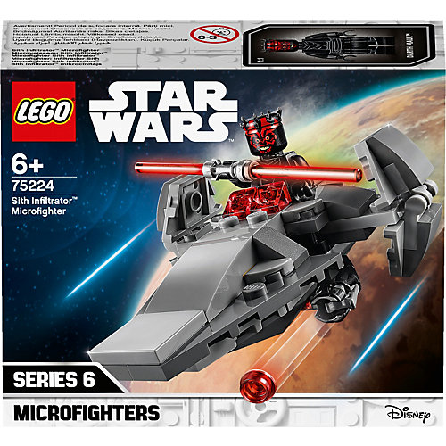 Конструктор LEGO Star Wars 75224: Микрофайтеры: Корабль-лазутчик ситхов от LEGO