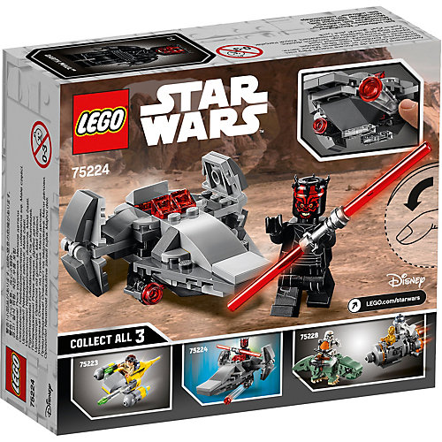 Конструктор LEGO Star Wars 75224: Микрофайтеры: Корабль-лазутчик ситхов от LEGO