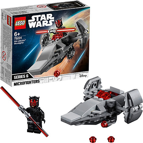 Конструктор LEGO Star Wars 75224: Микрофайтеры: Корабль-лазутчик ситхов от LEGO