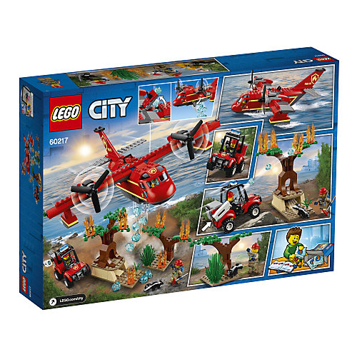 Конструктор LEGO City Fire 60217: Пожарный самолёт от LEGO