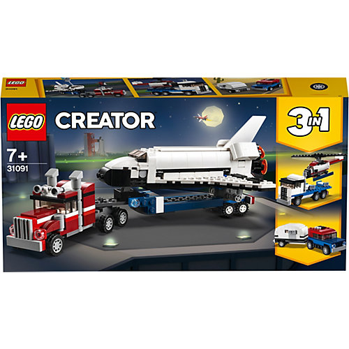 Конструктор LEGO Creator 31091: Транспортировщик шаттлов от LEGO