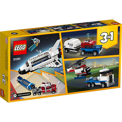 Конструктор LEGO Creator 31091: Транспортировщик шаттлов от LEGO
