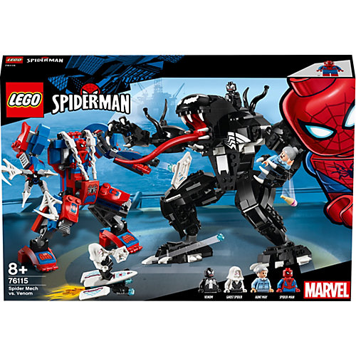 Конструктор LEGO Super Heroes 76115: Человек-паук против Венома от LEGO