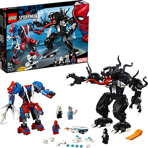Конструктор LEGO Super Heroes 76115: Человек-паук против Венома от LEGO