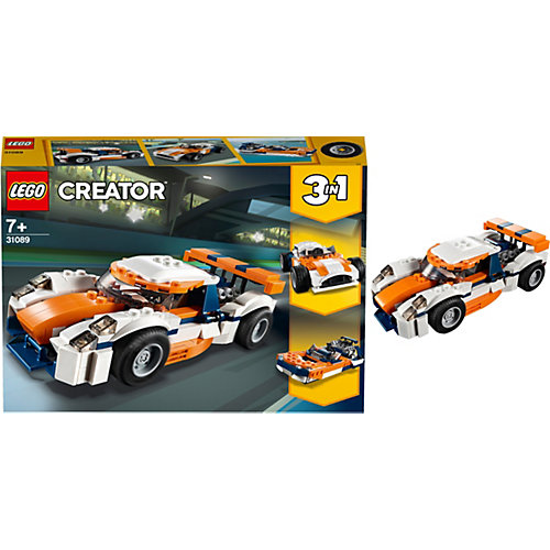 Конструктор LEGO Creator 31089: Оранжевый гоночный автомобиль от LEGO