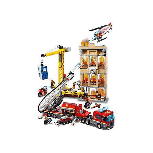 Конструктор LEGO City Fire 62016: Центральная пожарная станция от LEGO