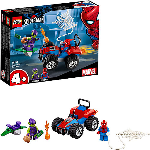 Конструктор LEGO Super Heroes 76133: Автомобильная погоня Человека-паука от LEGO