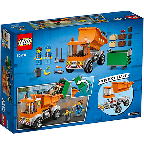 Конструктор LEGO City "Мусоровоз", арт 60220 от LEGO
