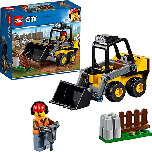Конструктор LEGO City Great Vehicles 60219: Строительный погрузчик от LEGO