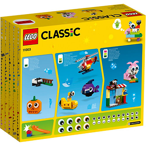 Конструктор LEGO Classic 11003: Кубики и глазки от LEGO