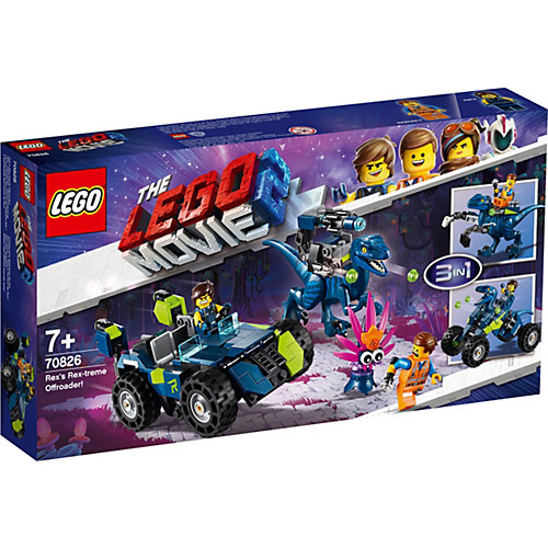 Конструктор LEGO Movie 70826: Рэкстремальный внедорожник Рэкса! от LEGO