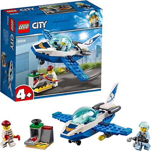 Конструктор LEGO City Police 60206: Воздушная полиция: патрульный самолёт от LEGO