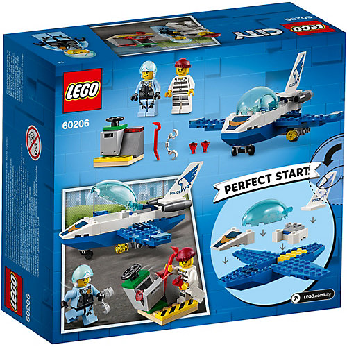 Конструктор LEGO City Police 60206: Воздушная полиция: патрульный самолёт от LEGO