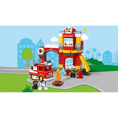 Конструктор LEGO DUPLO Town 10903: Пожарное депо от LEGO