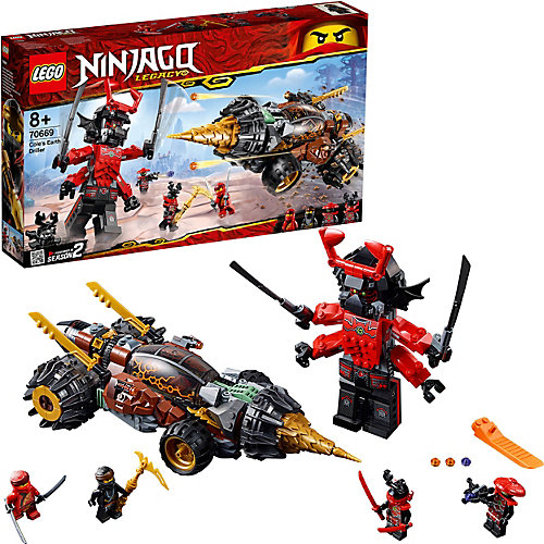 Конструктор LEGO Ninjago 70669: Земляной бур Коула от LEGO