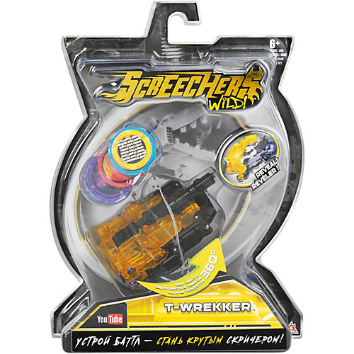 Машинка-трансформер Screechers Wild "Ти-Реккер" от Screechers Wild