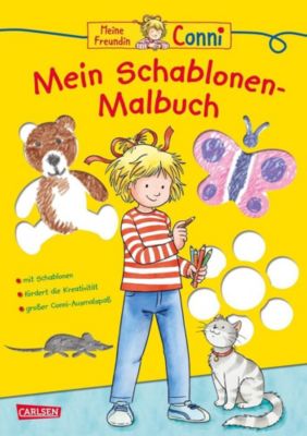 Image of Buch - Meine Freundin Conni: Mein Schablonen-Malbuch