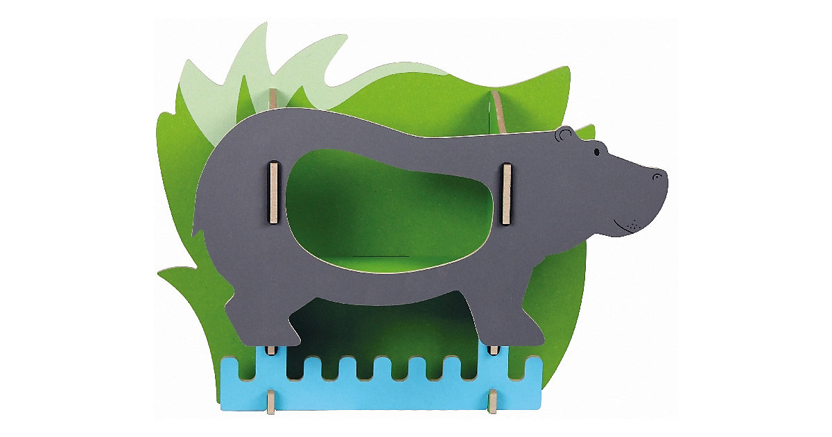 Werkhaus · Kindergarderobe - Flusspferd Werkhaus · Kindergarderobe - Flusspferd