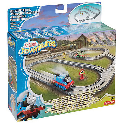 Железная дорога Fisher-Price "Томас и его друзья" Кривые улицы от Mattel