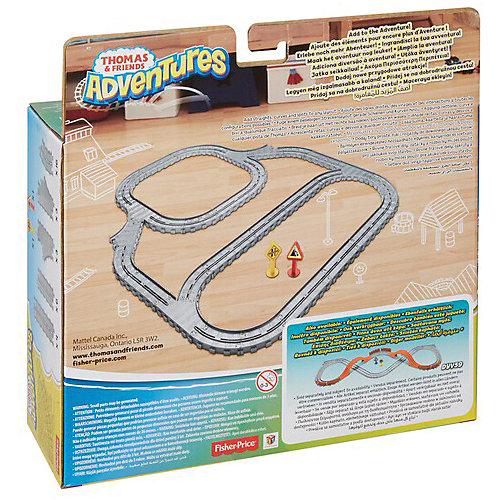 Железная дорога Fisher-Price "Томас и его друзья" Кривые улицы от Mattel