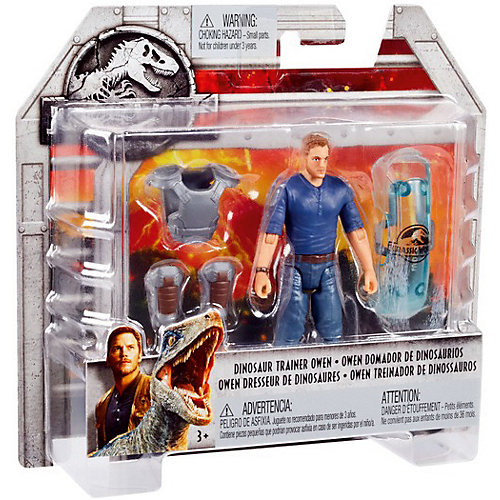 Игровой набор Jurassic World "Базовые фигурки" Дрессировщик Оуэн от Mattel