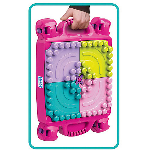 Стол для конструирования MEGA BLOKS «Мой первый конструктор», розовый от Mattel