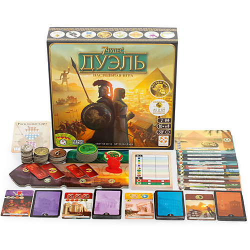 Настольная игра Asmodee 7 Чудес: Дуэль от Стиль жизни