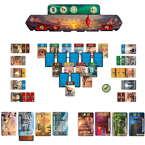 Настольная игра Asmodee 7 Чудес: Дуэль от Стиль жизни