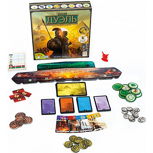 Настольная игра Asmodee 7 Чудес: Дуэль от Стиль жизни