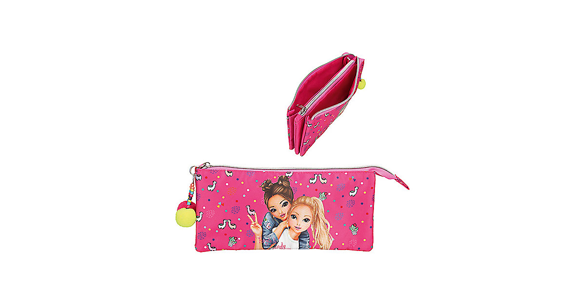 TOPModel ALPAKA Schlampermäppchen mit Fächern, pink Mädchen Kinder TOPModel ALPAKA Schlampermäppchen mit Fächern, pink Mädchen Kinder