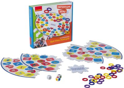 Настольная игра Bondibon "Быстрая реакция"