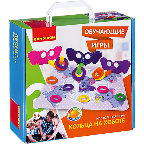 Настольная игра Bondibon "Кольца на хоботе" от Bondibon