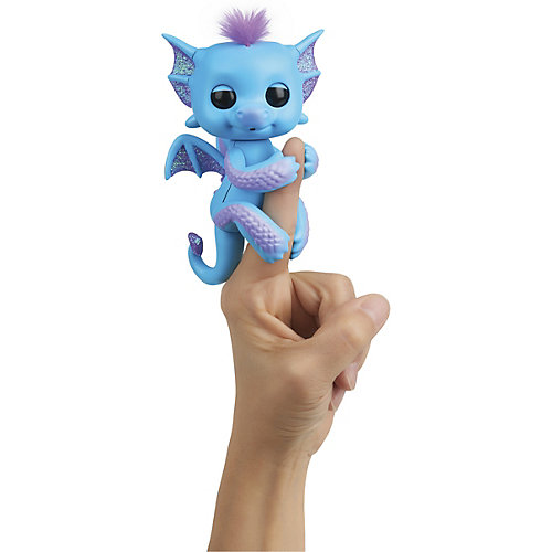 Интерактивный дракон WowWee Fingerlings "Тара", 12 см от WowWee