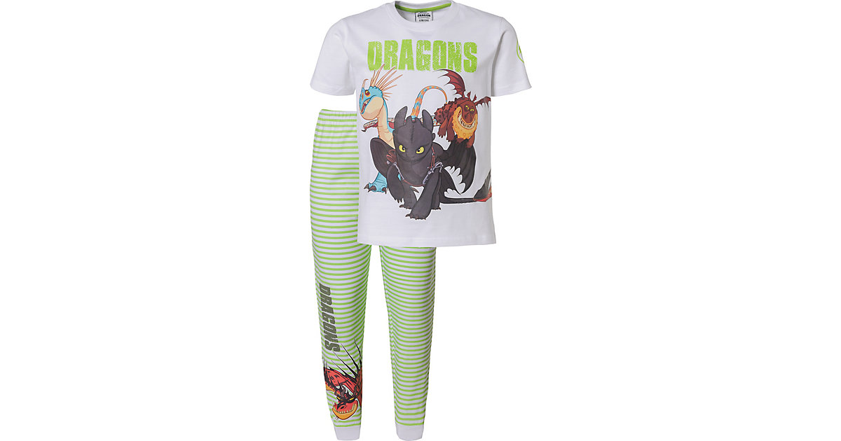 Dragons · Dragons Schlafanzug Gr. 128/134 Jungen Kinder Dragons · Dragons Schlafanzug Gr. 128/134 Jungen Kinder