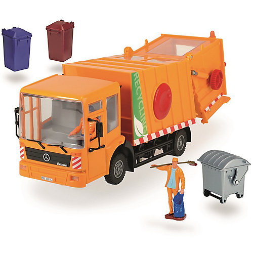 Мусоровоз Dickie Toys "Mercedes" 38 см, 1:24 от Dickie Toys