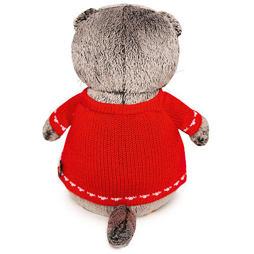Мягкая игрушка Budi Basa Кот Басик в свитере с оленями, 19 см от Budi Basa