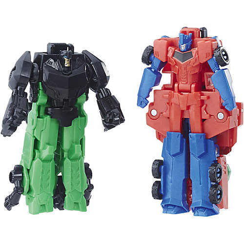 Трансформеры Transformers "Крэш-Комбайнер" Гримлок и Оптимус Прайм от Hasbro