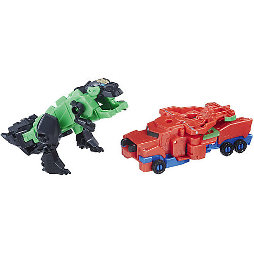 Трансформеры Transformers "Крэш-Комбайнер" Гримлок и Оптимус Прайм от Hasbro
